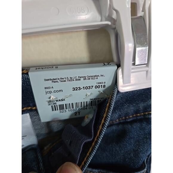 Okie Dokie Straight Jeans Size 2T Toddler Girl - Picture 4 of 11